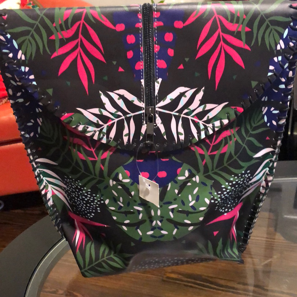 Bold Patterned Back Pack